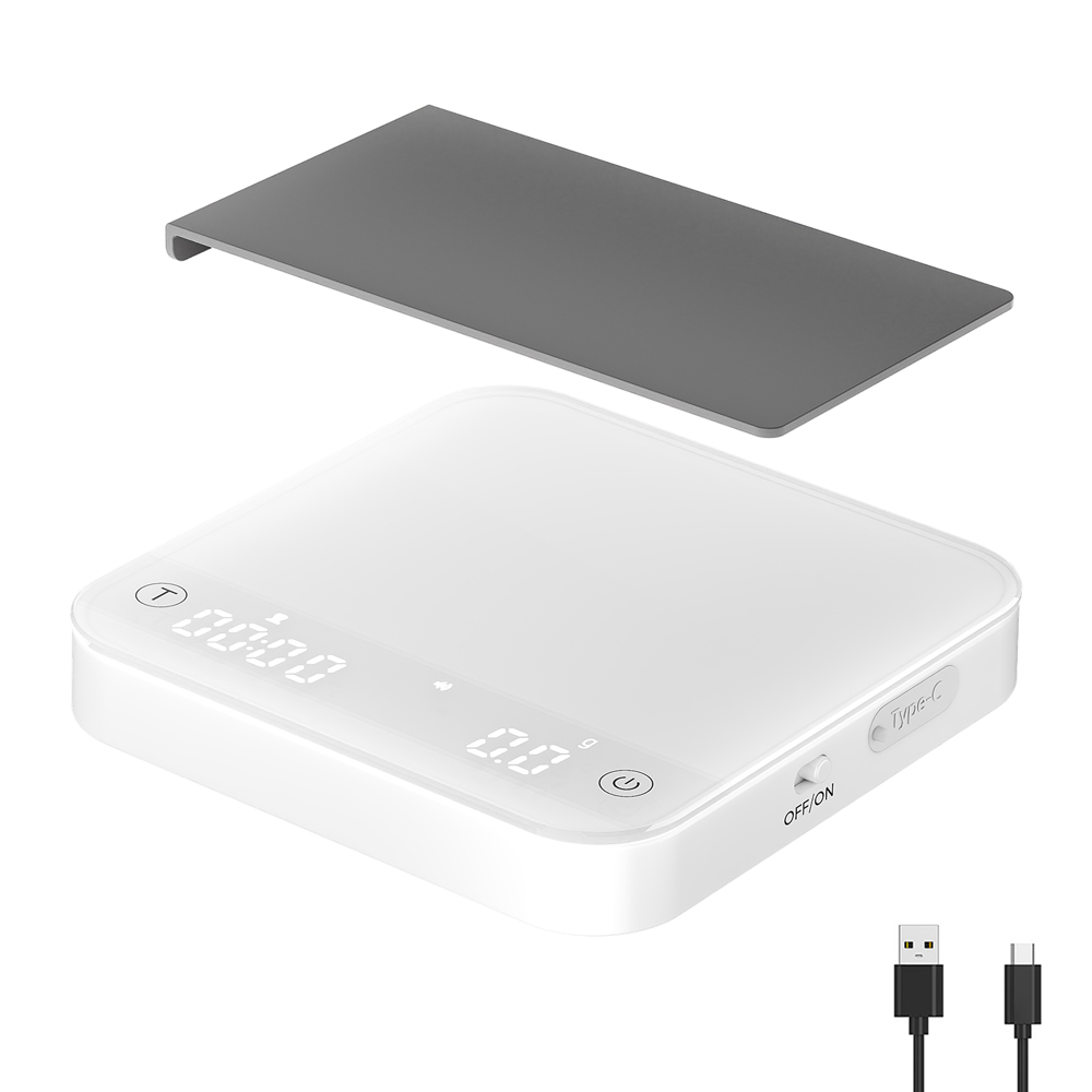 Power Bank - Balance à café portable, précision 0,1g,