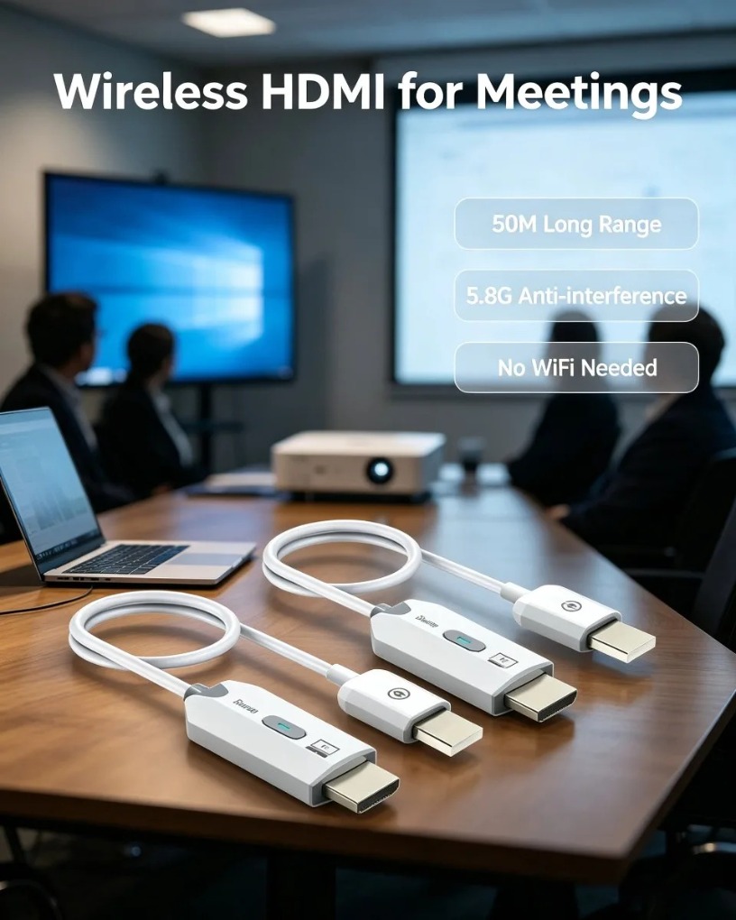 Hdmi Adapter - Extenseur HDMI sans fil 4K point