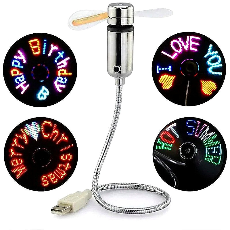 Ventilateur portable USB LED a - Electronics And Gadgets Ce avis et prix