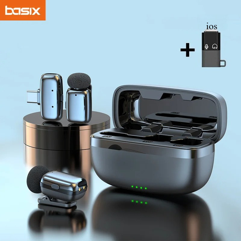 Ensemble de microphones cravat - Wireless Charger avis et prix