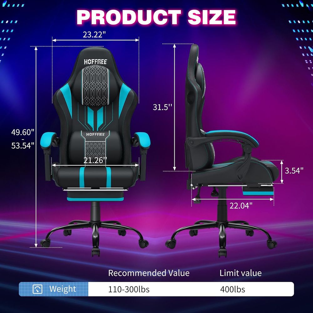 Chaise de jeu avec lumières LE - Bluetooth Speaker avis et prix