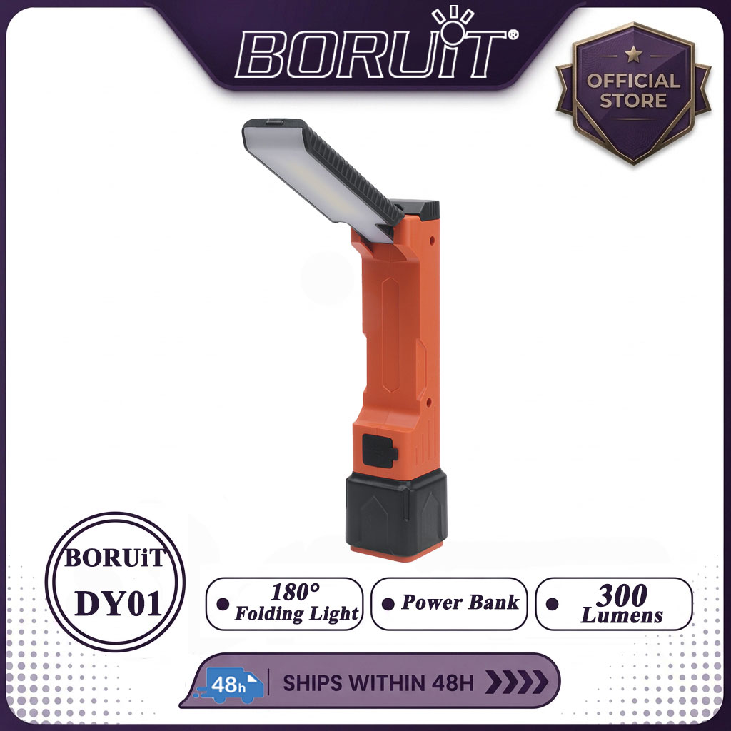BORUiT 300LM LED lampe de trav - Power Bank avis et prix