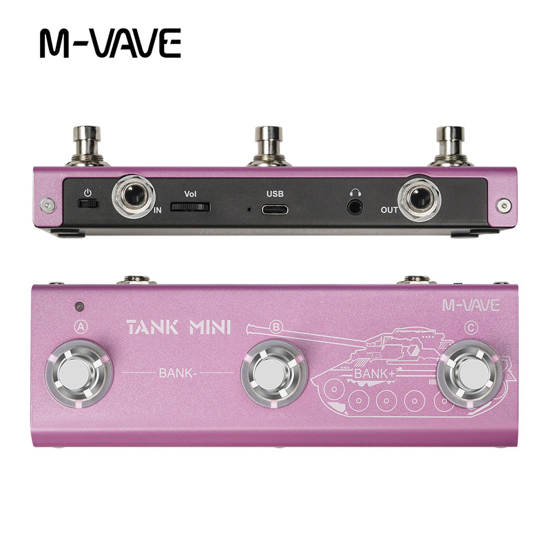 M VAVE Tank Mini, pédale d'eff - Bluetooth Speaker avis et prix