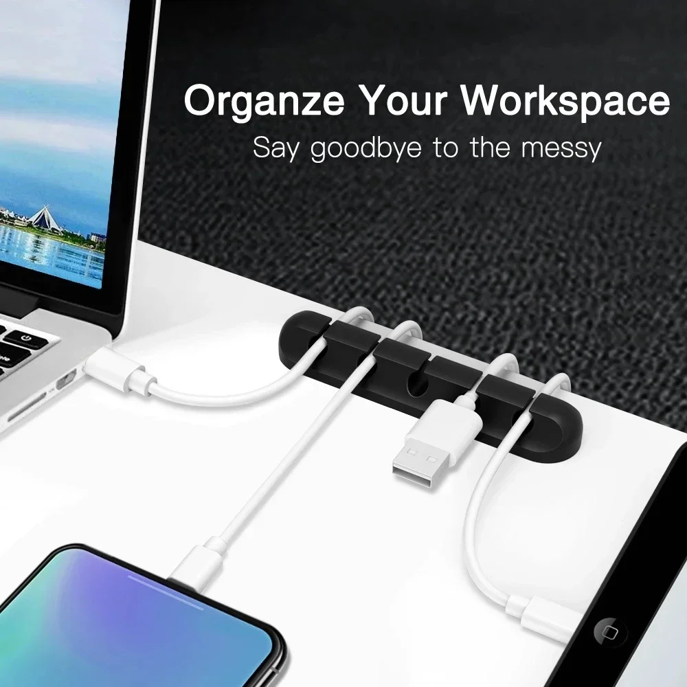 Organisateur de câbles USB en  - Cable Organizer avis et prix