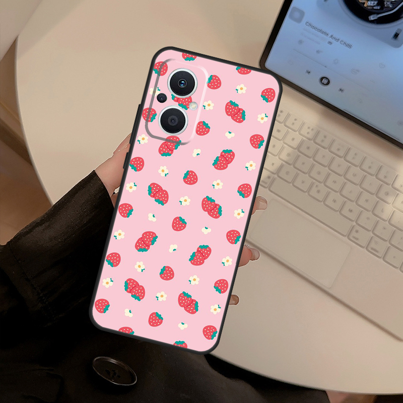 Coque rouge fraise pour OPPO F - Oppo Find X8 avis et prix